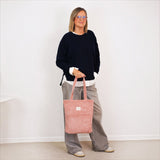 De La Mur Small Crepe Zipper Bag