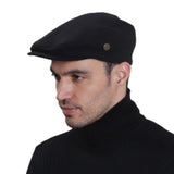Boru Tweed Tweed Cap Black