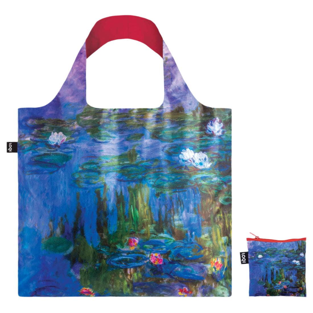 LOQI Water Lilies Recycled Bag