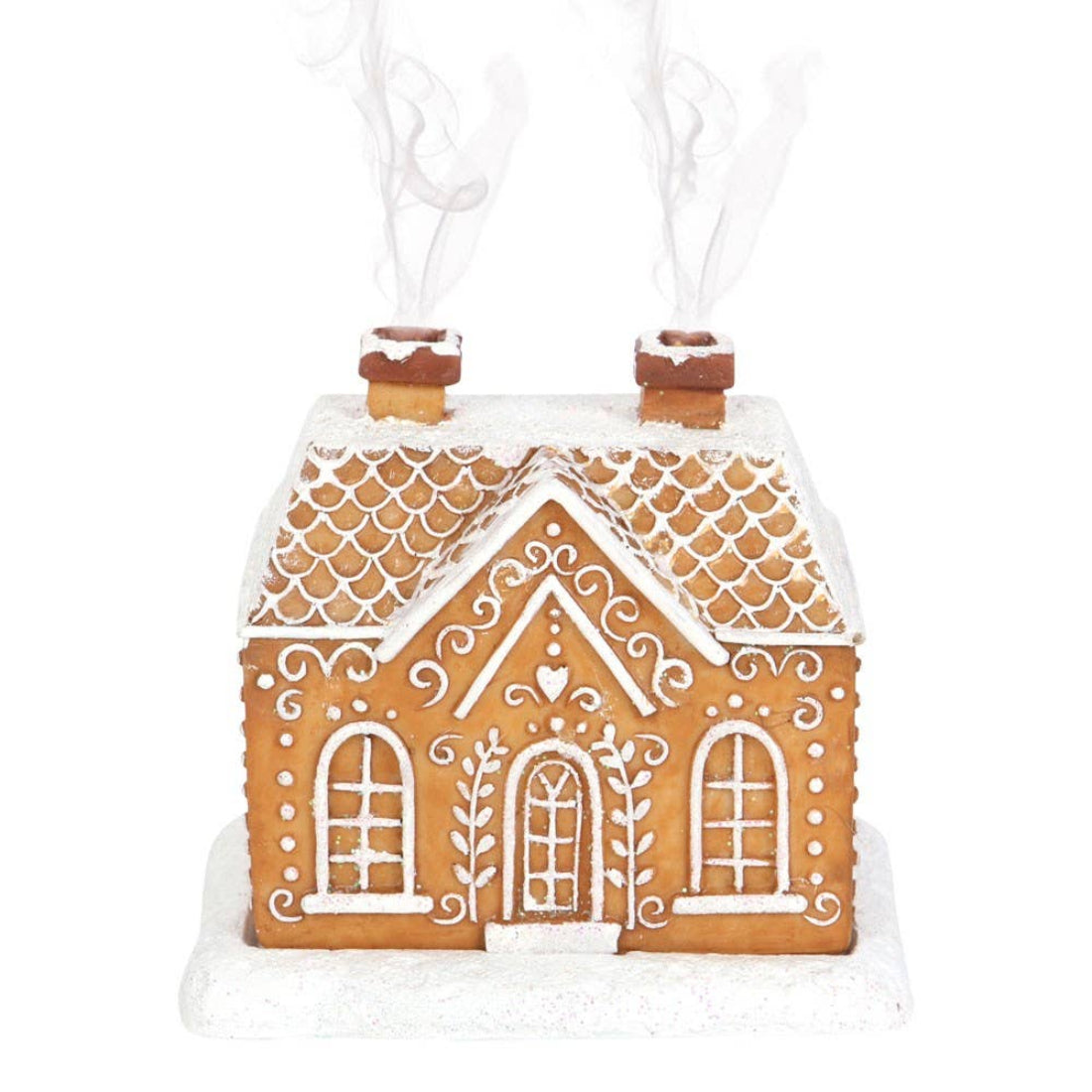 Something Different Gingerbread House Incense Cone Burner