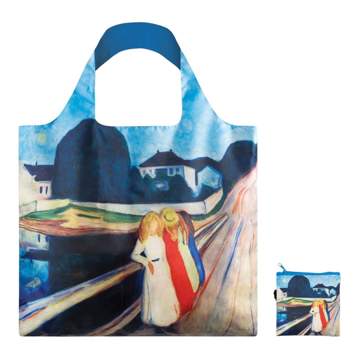 LOQI Four Girls on the Bridge Bag