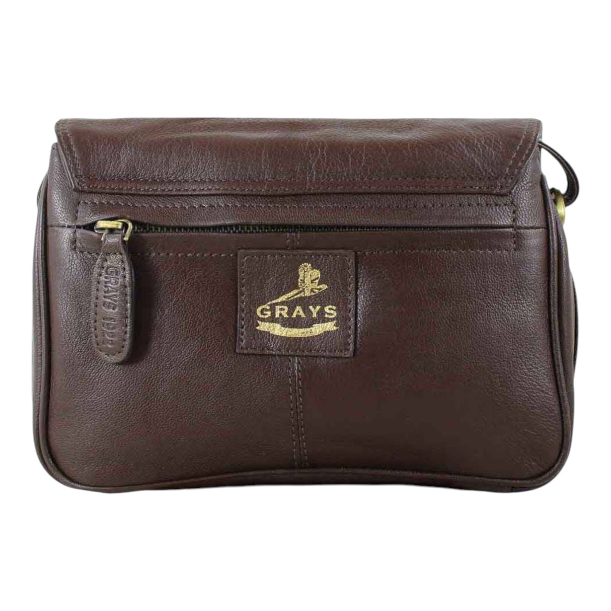 Grays 1922 Isla Shoulder Bag with Snaffle - Brown Leather