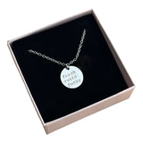 Rudies and Co Fresh Outta F**ks Disc Necklace