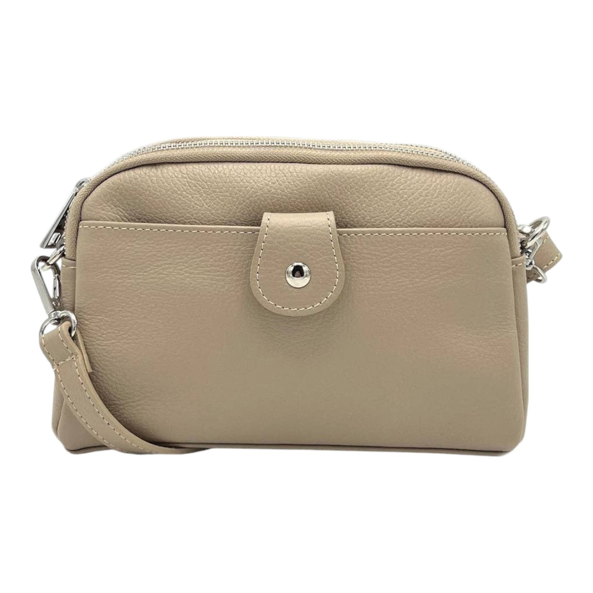 Suie Valentini Leather Shoulder Bag