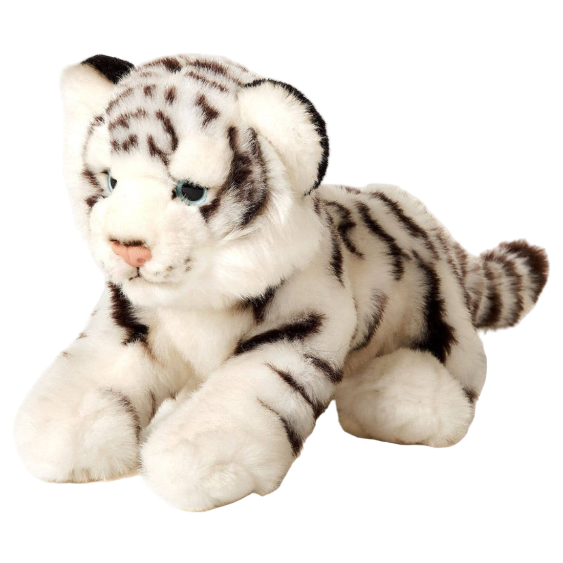 Uni Toys White Tiger Baby 20cm Plush Toy