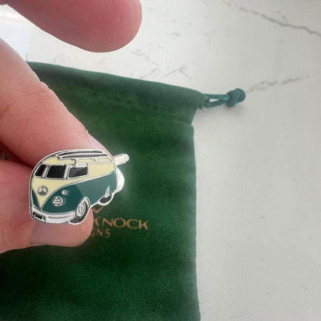 CastleKnock Designs Camper Van Cufflinks