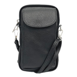 Suie Valentini Genuine Leather Crossbody Bag