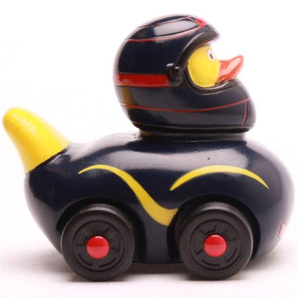 Duckshop Blue Ducks on Wheels Rubber Duck