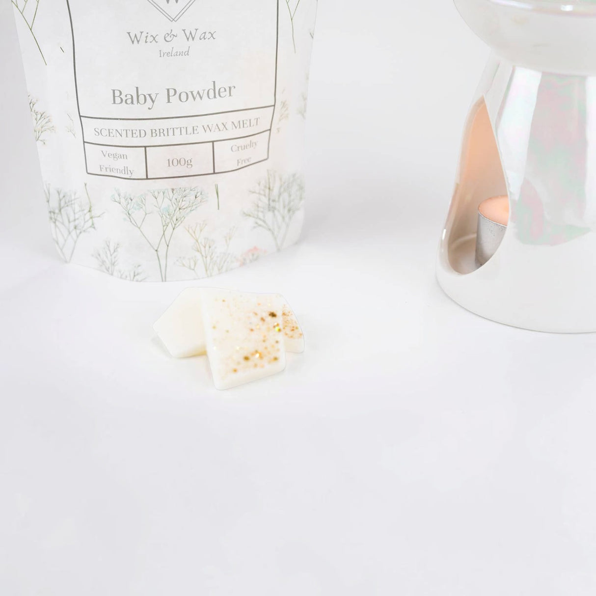 Wix & Wax Baby Powder Brittle Wax Melt