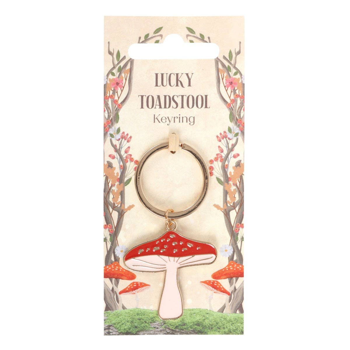 SD Lucky Toadstool Keyring