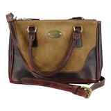 Grays 1922 Jodie Handbag Brown and Suede