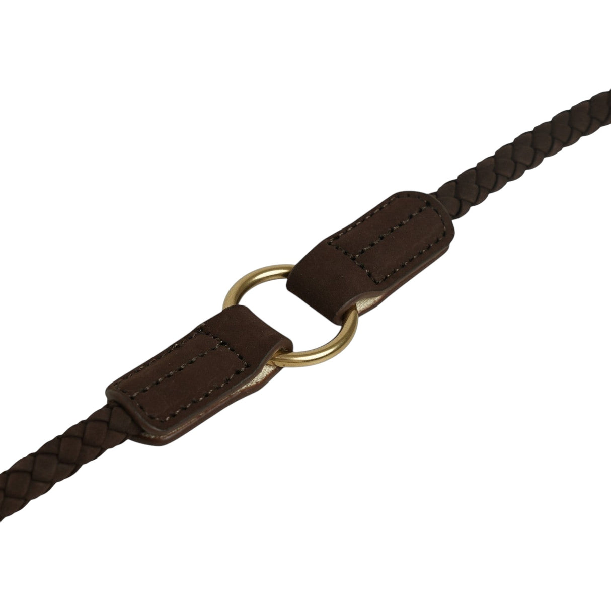 Staey Kaia Braided Dog Leash Dark Oak