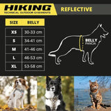Croci Dog Harness - Hiking Reflective Army Pink