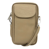 Suie Valentini Genuine Leather Crossbody Bag