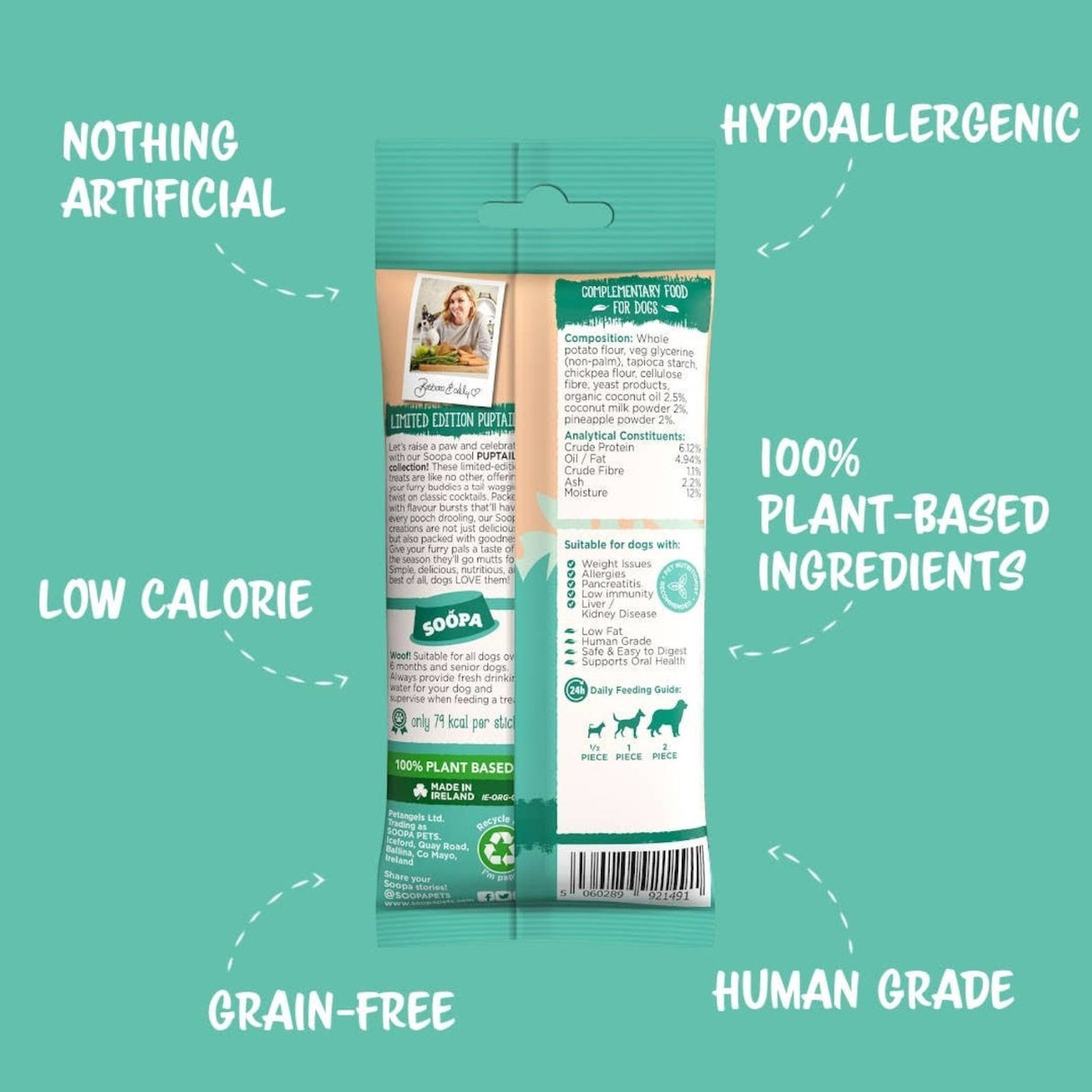 Soopa Europe Paw-Na Colada Dog Dental Sticks