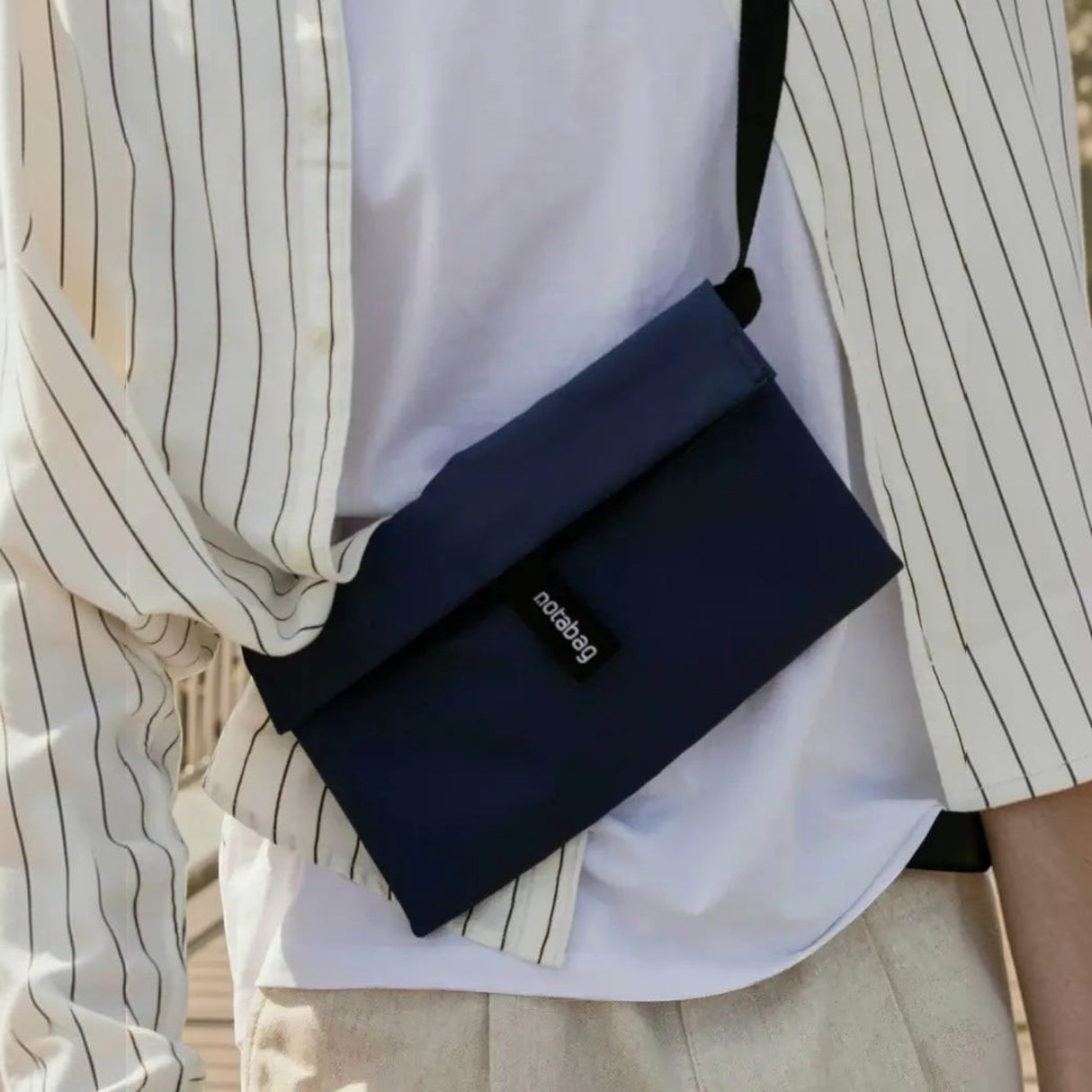 Notabag Crossbody Navy Blue Multifunctional Bag