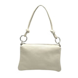 Suie Valentini Leather Handbag with Removable Strap