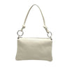 Suie Valentini Leather Handbag with Removable Strap