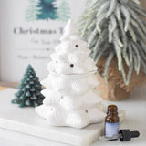 Something Different White Winter Fir Tree Wax Burner