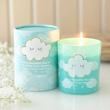 Something Different Wholesale Europe - Cloud Print Lavender & Chamomile Candle