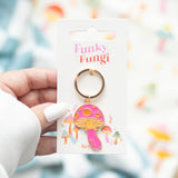 SD Funky Fungi Mushroom Keyring