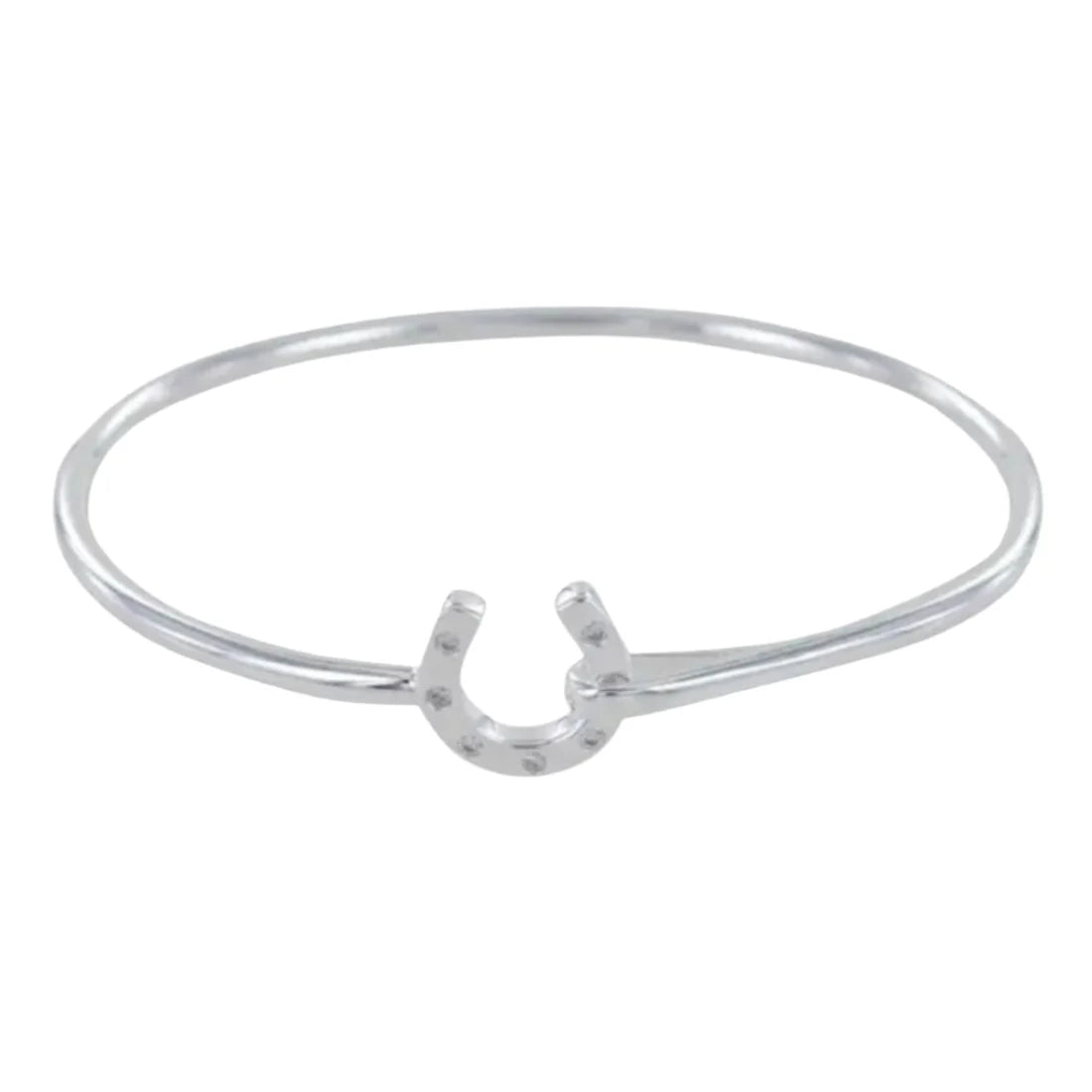 Reeves Horseshoe Pave Cuff Bracelet