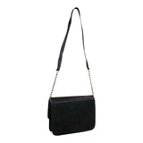 Grays 1922 Emma Evening Bag Black And Suede
