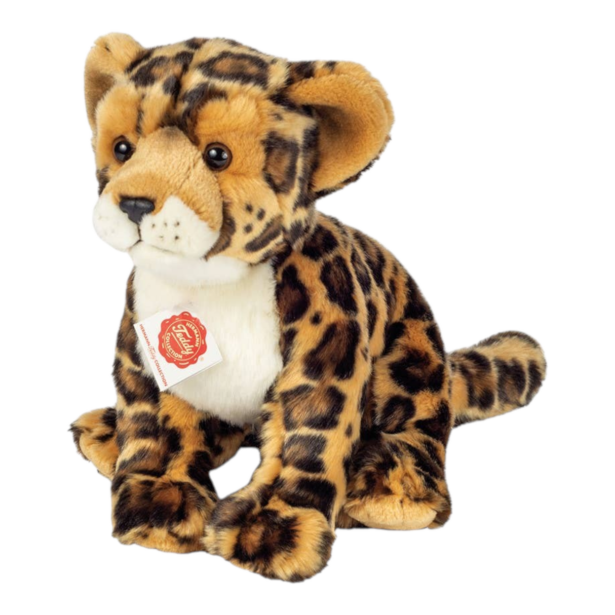Teddy Hermann Leopard Sitting 27cm