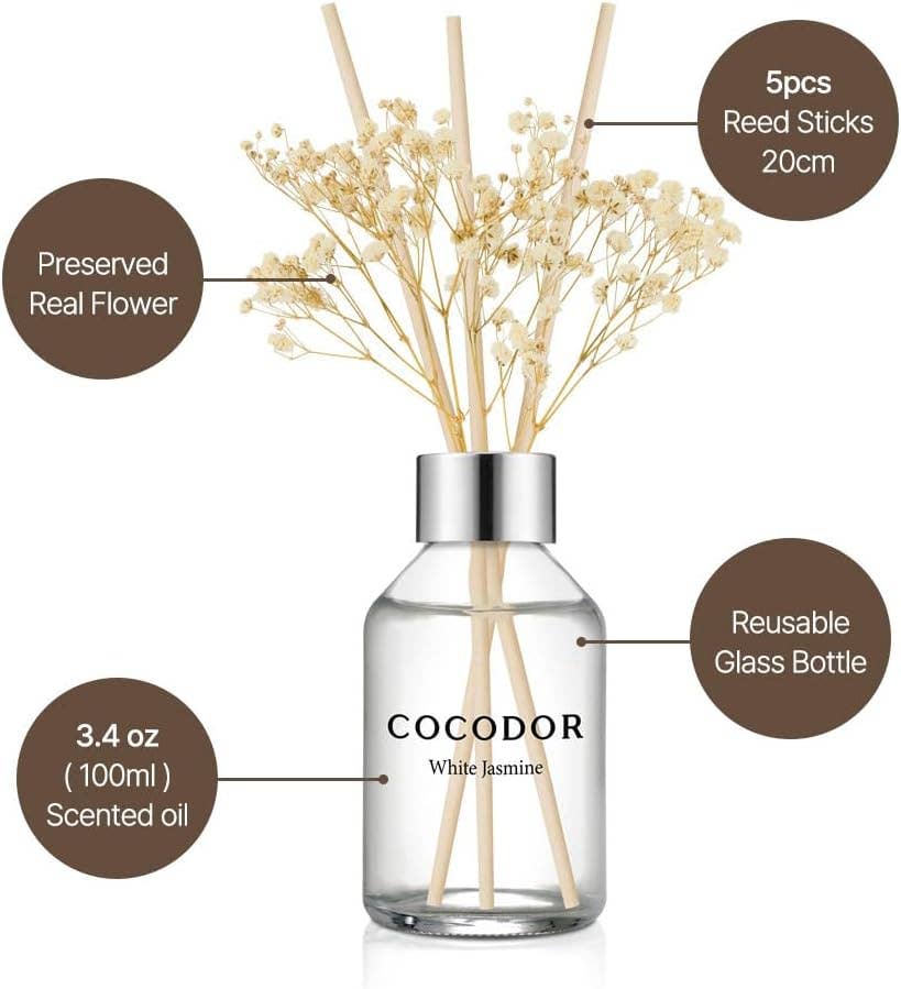 Cocodor Lemon Eucalyptus Reed Diffuser 100ml