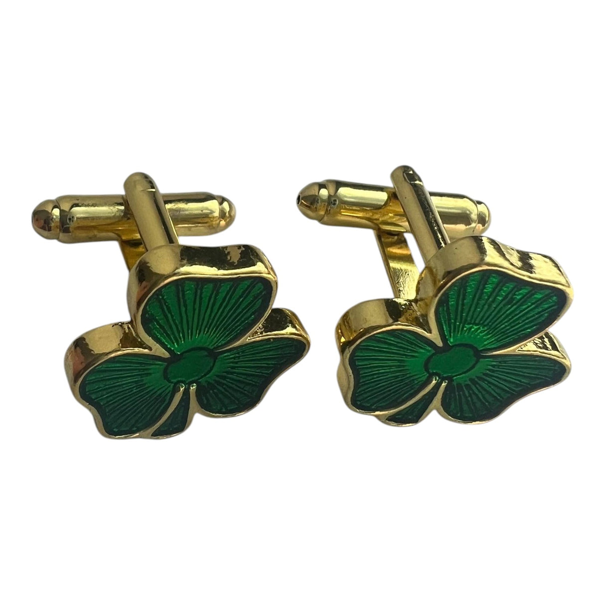CastleKnock Designs Shamrock Cufflinks
