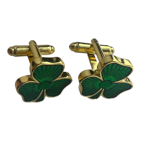 CastleKnock Designs Shamrock Cufflinks