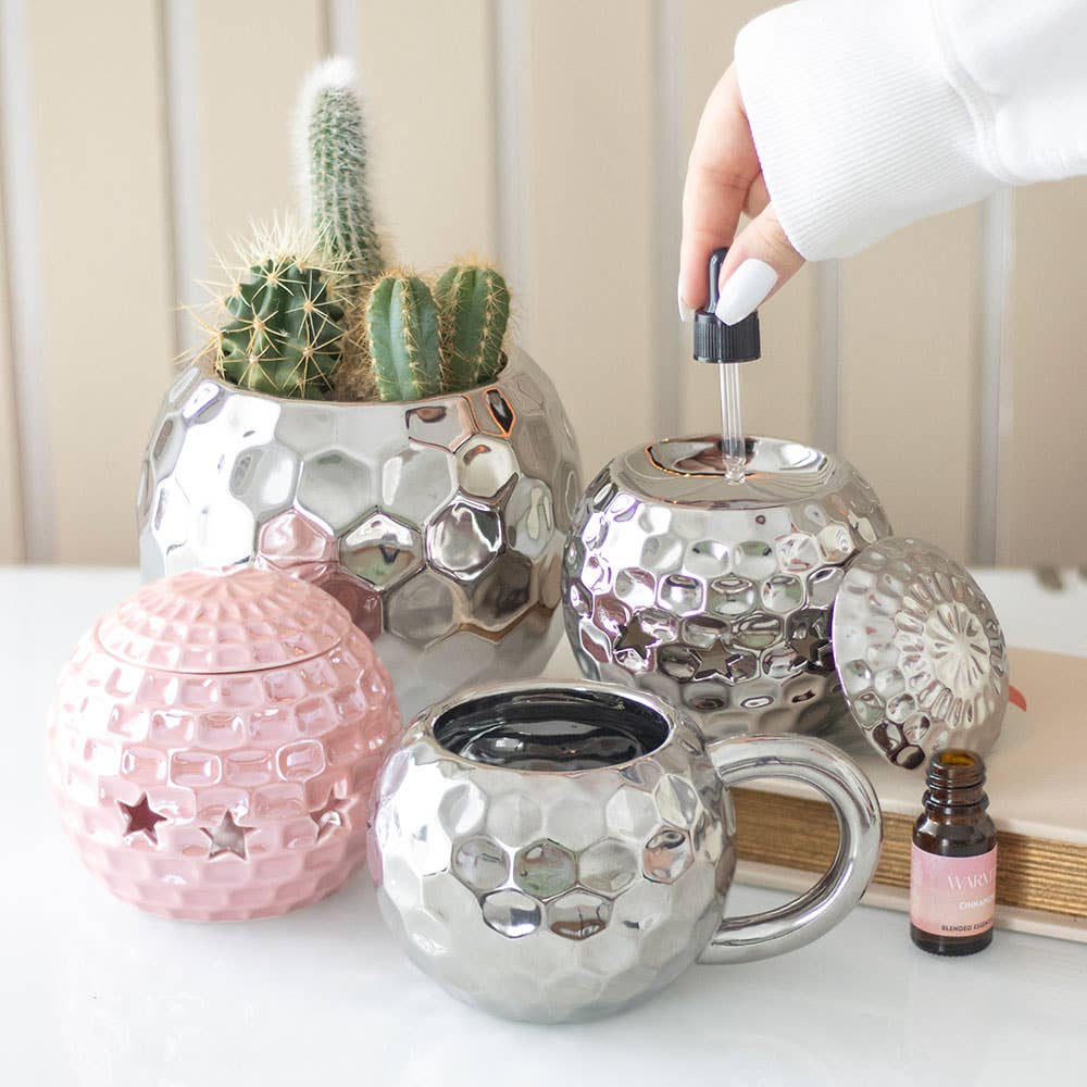 Something Different Pink Disco Ball Oil Burner