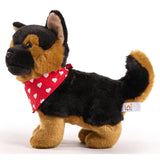 Uni Toys German Shepherd with Scarf 26cm Plush Toy