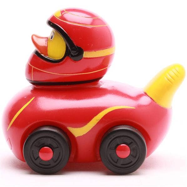 Duckshop Red Ducks on Wheels Rubber Duck