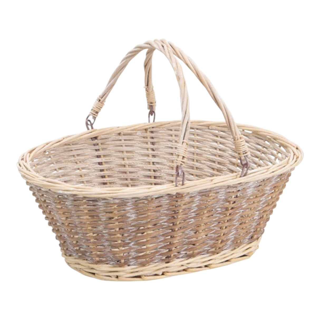Deffrennes Oval Natural Wicker Basket