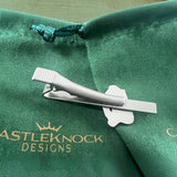 CastleKnock Designs Irish Harp Tieclip - Silver