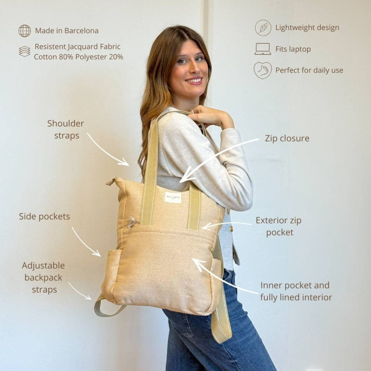 De La Mur Naka Backpack Bag