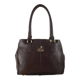 Grays 1922 Sadie Handbag with Snaffle - Brown Leather