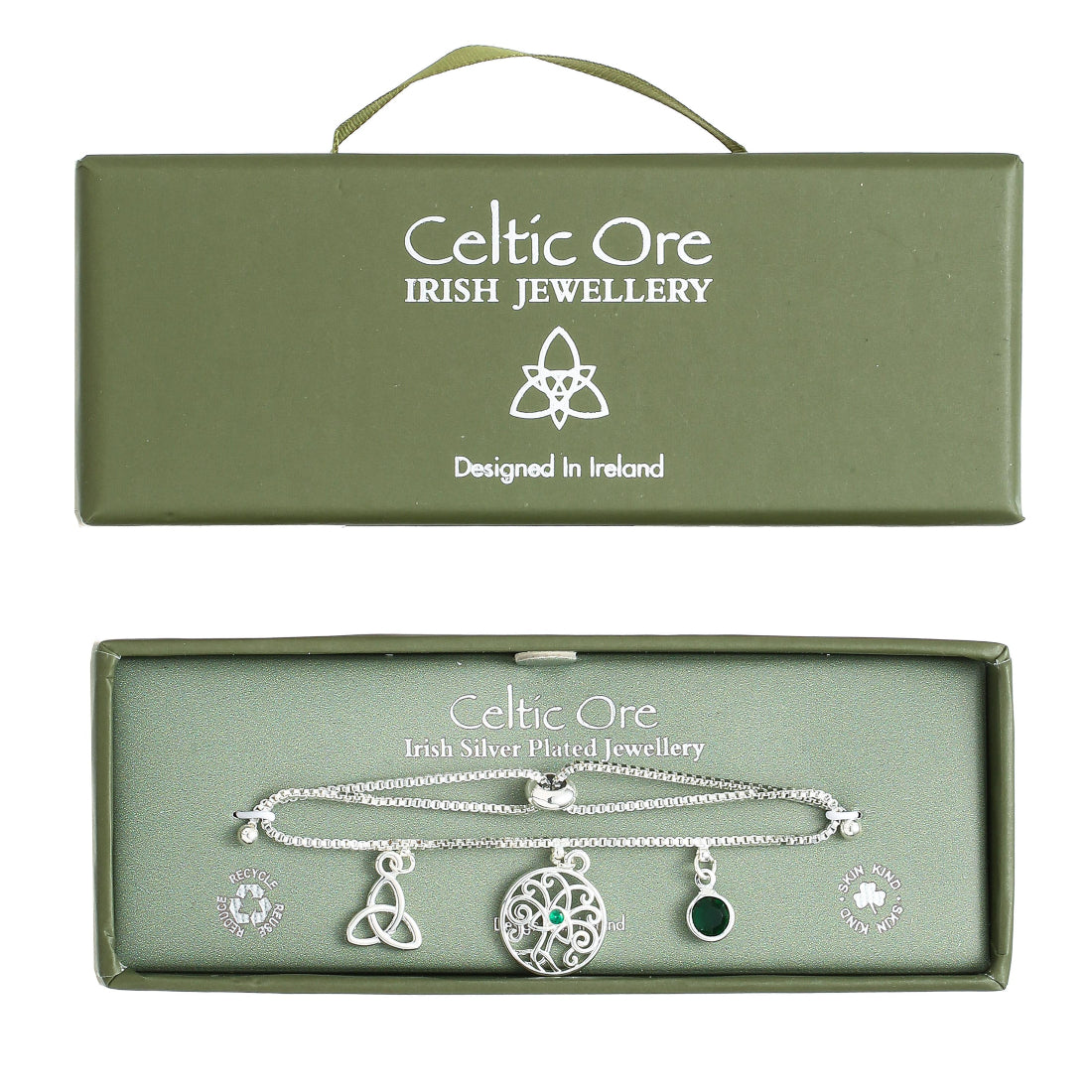 Celtic Ore Trinity Bracelet