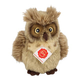 Teddy Hermann Owl Grey-Brown 17cm Plush Toy