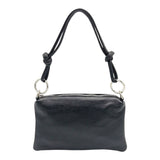 Suie Valentini Leather Handbag with Removable Strap