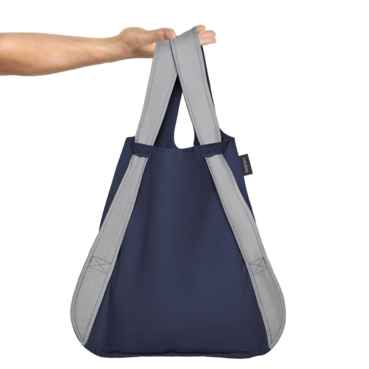 Notabag Convertible Bag and Backpack - Reflective Navy Blue