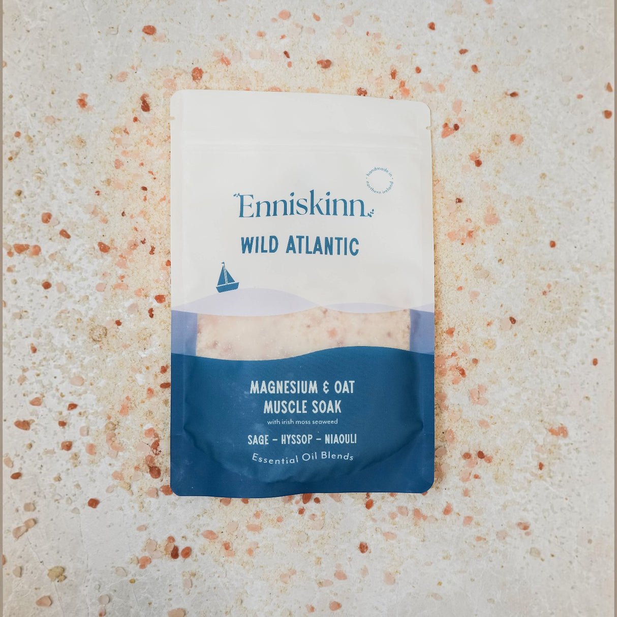 Enniskinn Wild Atlantic- Hyssop & Niaouli Salt & Magnesium Muscle Soak