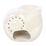 Something Different Pearlescent Spiral Shell Coastal Oil Burner