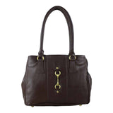 Grays 1922 Sadie Handbag with Snaffle - Brown Leather