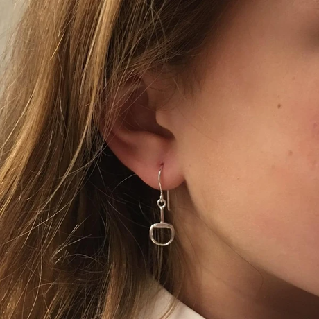 Reeves & Reeves Snaffle Bit Drop Earrings