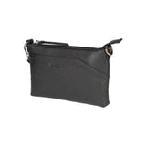 RB Italy Full Grain Leather Crossbody Bag - Black