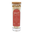 Connemara Country Paddywax glass bottle with 85 gold-tipped safety matches and a red Western-style label