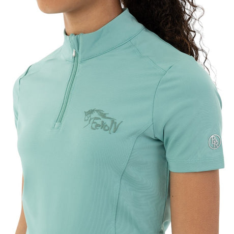 BR Eevolv Emery Half Zip Short Sleeve Shirt