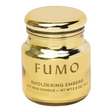 Connemara Country Paddywax Fumo metallic gold glass candle with lid in Smoldering Embers scent